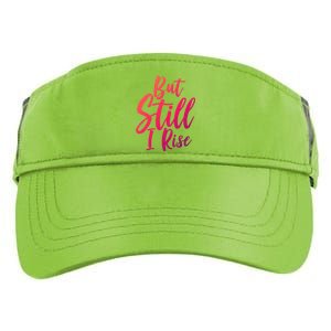 Black History Month But Still I Rise Great Gift Adult Drive Performance Visor