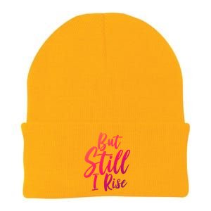 Black History Month But Still I Rise Great Gift Knit Cap Winter Beanie