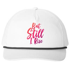 Black History Month But Still I Rise Great Gift Snapback Five-Panel Rope Hat