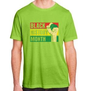 Black History Month Gift African Pride Melanin Freedom Adult ChromaSoft Performance T-Shirt