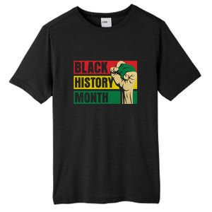 Black History Month Gift African Pride Melanin Freedom Tall Fusion ChromaSoft Performance T-Shirt