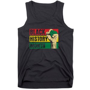 Black History Month Gift African Pride Melanin Freedom Tank Top