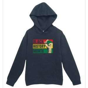 Black History Month Gift African Pride Melanin Freedom Urban Pullover Hoodie