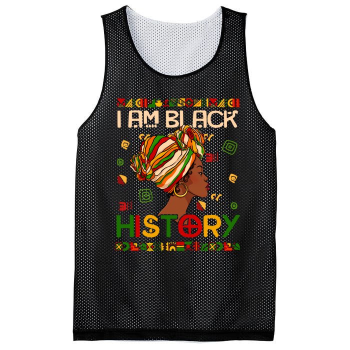 Black History Month Shirts I Am Black History African American Mesh Reversible Basketball Jersey Tank