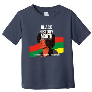 Black History Month Black Women African American Black Beauty Toddler T-Shirt