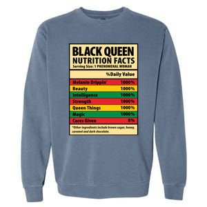 Black History Month Design African American Gift Garment-Dyed Sweatshirt