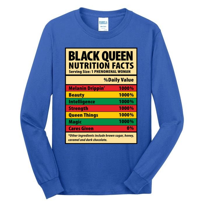 Black History Month Design African American Gift Tall Long Sleeve T-Shirt