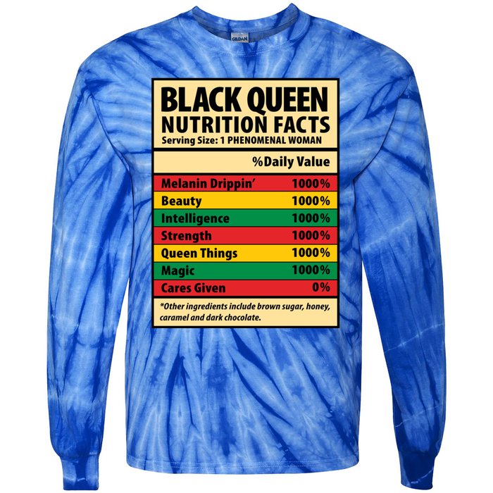 Black History Month Design African American Gift Tie-Dye Long Sleeve Shirt