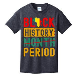 Black History Month Period African Pride Kids T-Shirt