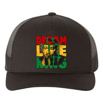 Black History Month Martin Have Dream Luther King Day Yupoong Adult 5-Panel Trucker Hat