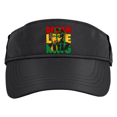 Black History Month Martin Have Dream Luther King Day Adult Drive Performance Visor