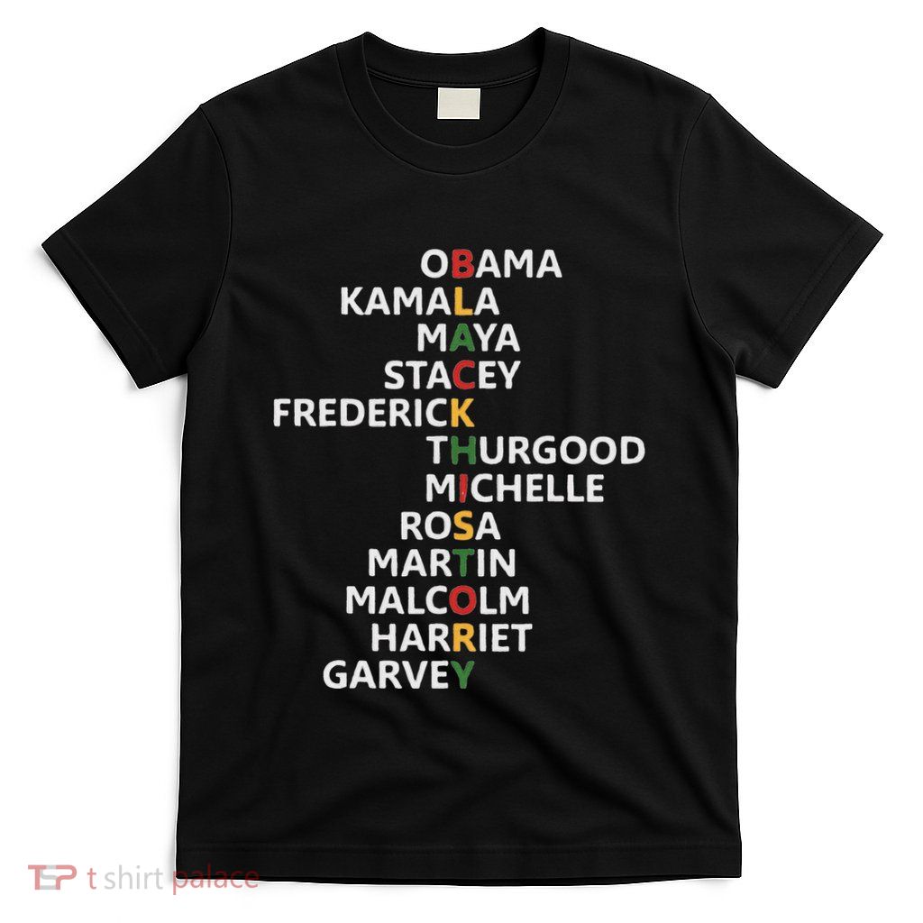 Black History Month Leaders Black History Month T-Shirt