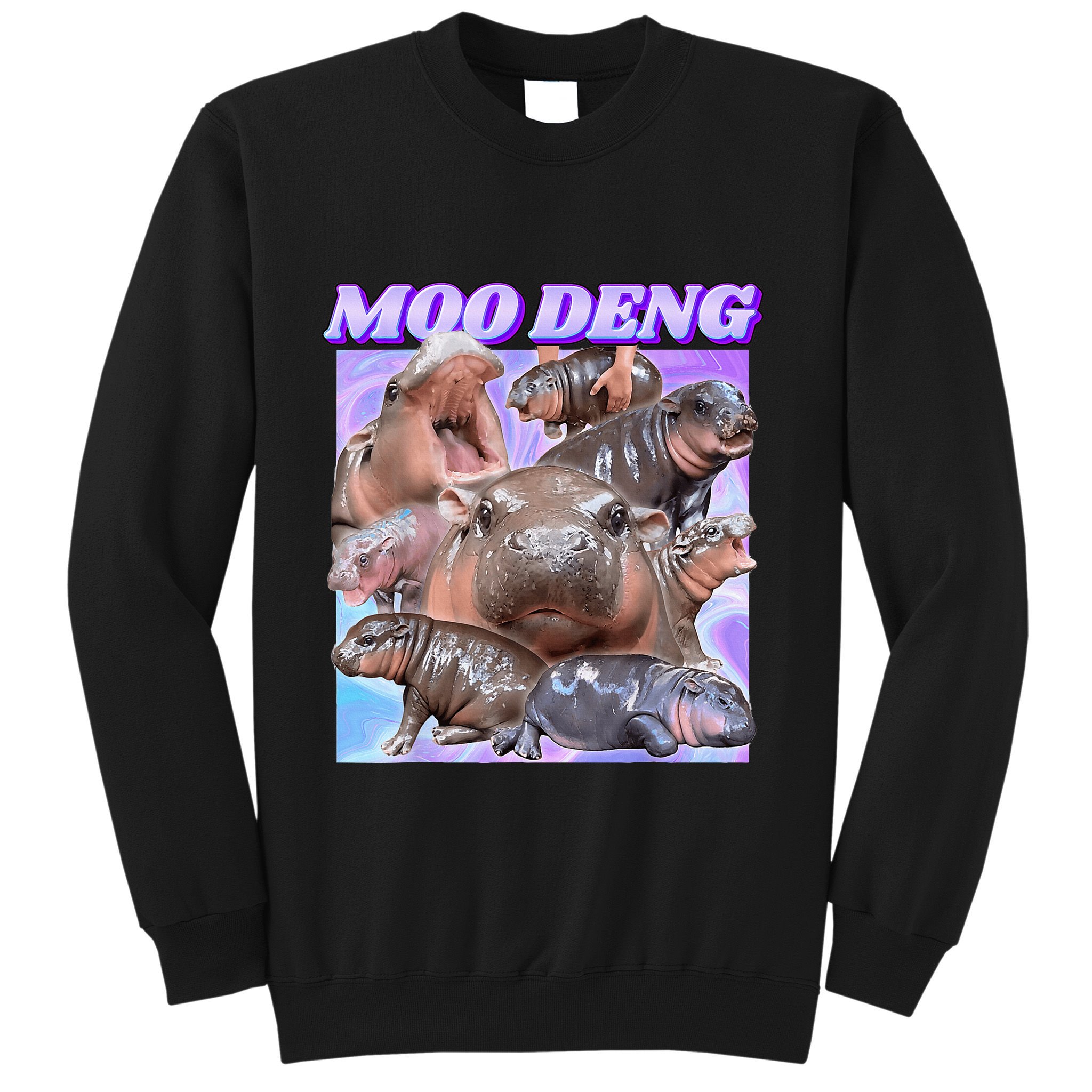 Baby Hippo Moo Deng Sweatshirt