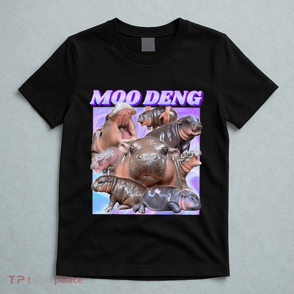 Baby Hippo Moo Deng T-Shirt
