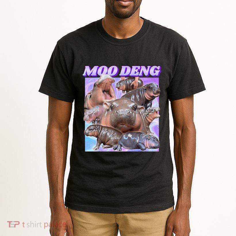 Baby Hippo Moo Deng Tall T-Shirt