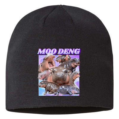 Baby Hippo Moo Deng Sustainable Beanie