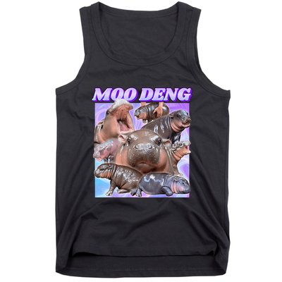 Baby Hippo Moo Deng Tank Top