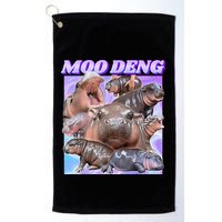 Baby Hippo Moo Deng Golf Towel