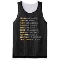 Black History Month Shirts Black History Dream Like Martin Mesh Reversible Basketball Jersey Tank