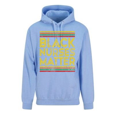 Black History Month Black Nurses Matter Unisex Surf Hoodie