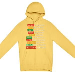 Black History Month African American Country Celebration Premium Pullover Hoodie