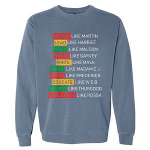 Black History Month African American Country Celebration Garment-Dyed Sweatshirt