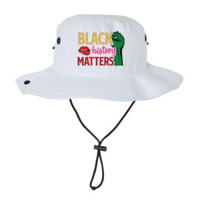 Black History Matters For Black History Month Gift Legacy Cool Fit Booney Bucket Hat