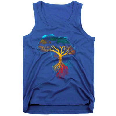 Black History Month Cool Gift African American Ancestors' Roots Gift Tank Top