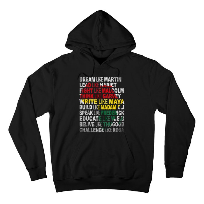 Black History Month Apparel Outfit Hoodie