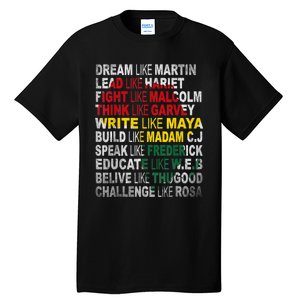 Black History Month Apparel Outfit Tall T-Shirt