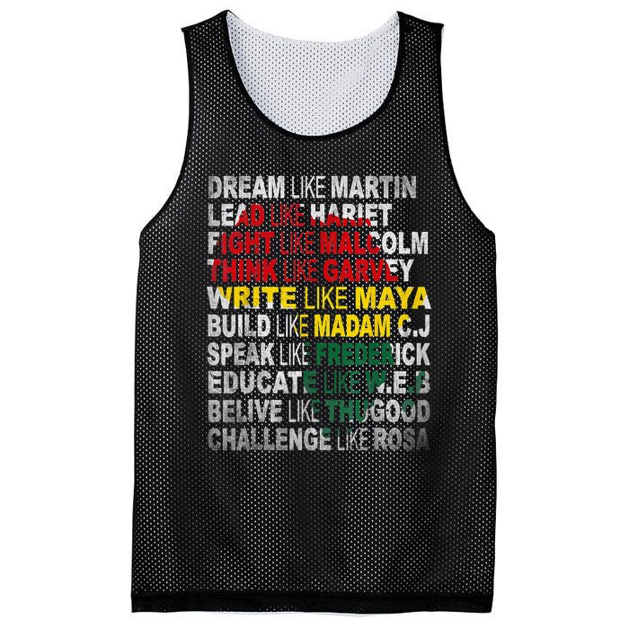 Black History Month Apparel Outfit Mesh Reversible Basketball Jersey Tank