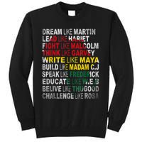 Black History Month Apparel Outfit Tall Sweatshirt