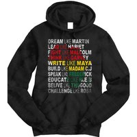 Black History Month Apparel Outfit Tie Dye Hoodie