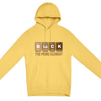 Black History Month Prime Element Premium Pullover Hoodie