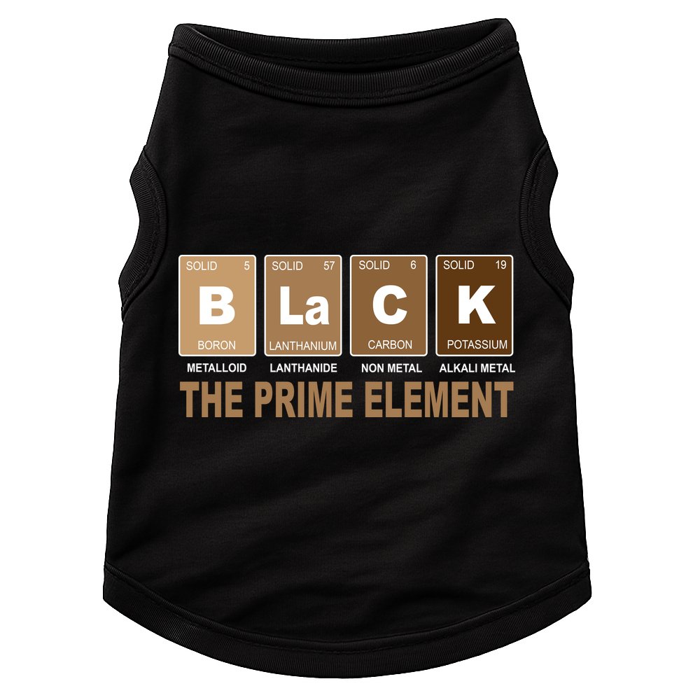 Black History Month Prime Element Doggie Tank