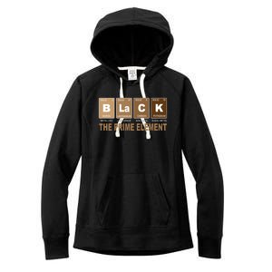 Black History Month Prime Element Women's Fleece Hoodie