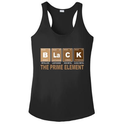 Black History Month Prime Element Ladies PosiCharge Competitor Racerback Tank