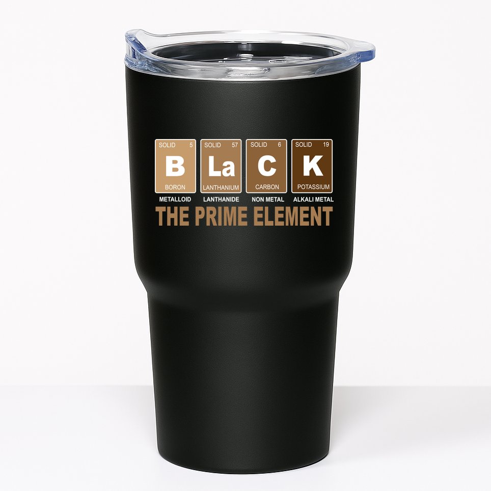Black History Month Prime Element Tumbler