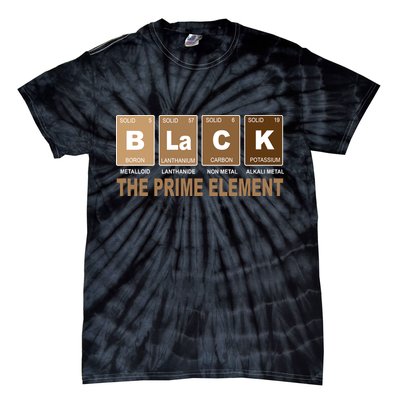 Black History Month Prime Element Tie-Dye T-Shirt