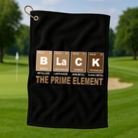 Black History Month Prime Element Golf Towel