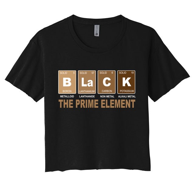 Black History Month Prime Element Crop Top