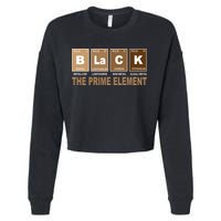 Black History Month Prime Element Cropped Pullover Crew