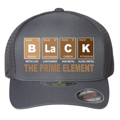 Black History Month Prime Element Flexfit Unipanel Trucker Cap