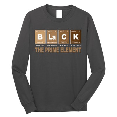 Black History Month Prime Element Long Sleeve Shirt