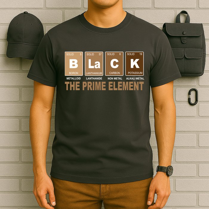 Black History Month Prime Element T-Shirt