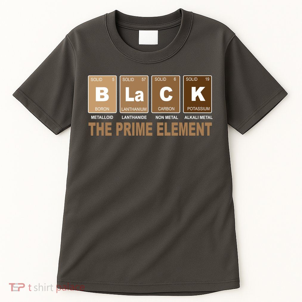 Black History Month Prime Element Tall T-Shirt