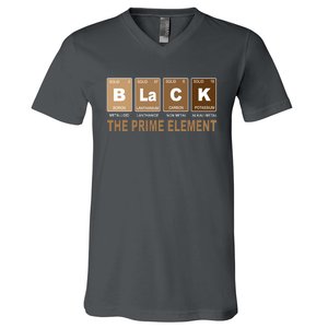 Black History Month Prime Element V-Neck T-Shirt