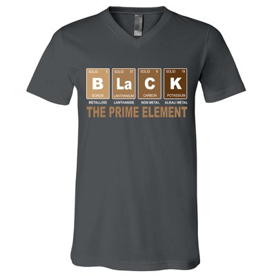 Black History Month Prime Element V-Neck T-Shirt