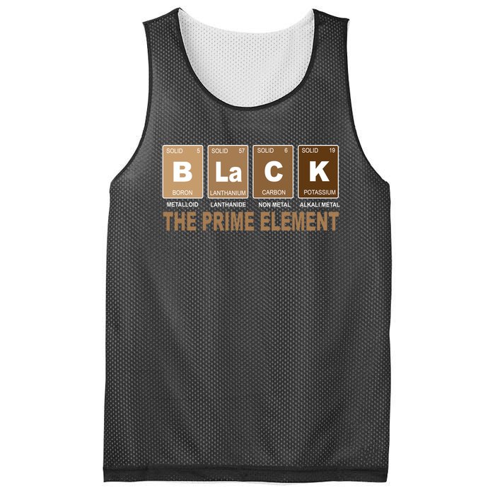 Black History Month Prime Element Mesh Reversible Basketball Jersey Tank