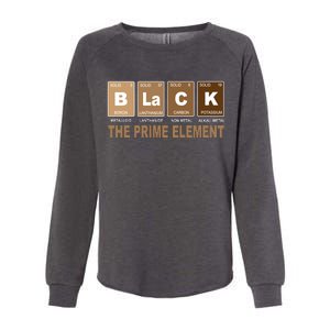 Black History Month Prime Element Womens California Wash Sweatshirt